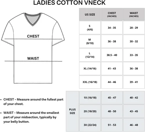 Vista 6 de Real Essentials Top con cuello en V SS de algodón para mujer (disponible en tallas grandes)