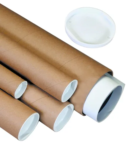 Vista 4 de Tape Logic - Tubos para envío por correo, Kraft, 50