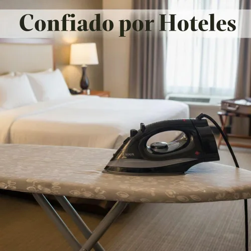 Vista 5 de JERDON Plancha hotelera - Cable retráctil, 1200 vatios - Negro - J913B