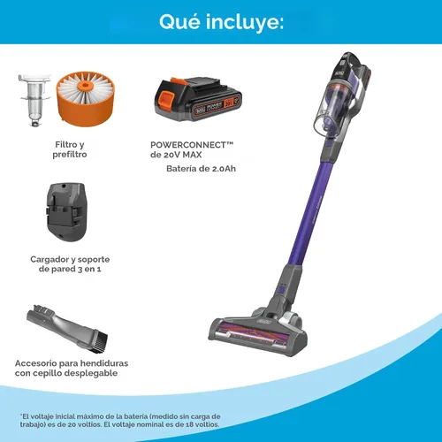 Vista 2 de Black+Decker - Aspiradora BSV2020G Power Series