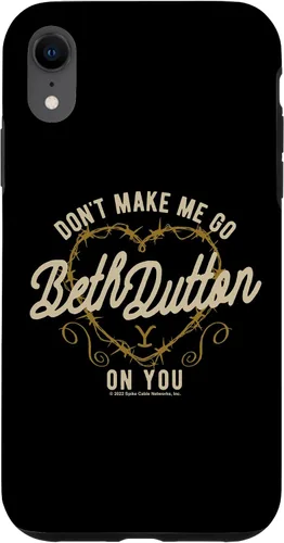 Vista 24 de Funda para iPhone 16 Yellowstone Beth Dutton Don't Make Me