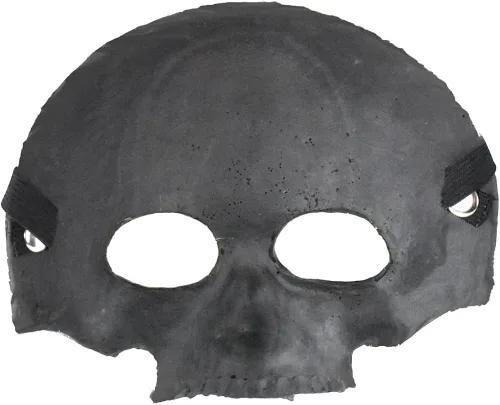 Vista 5 de Máscara facial de calavera de espuma, accesorio de disfraz de Halloween