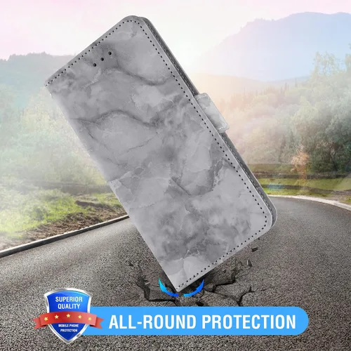 Vista 7 de Asuwish Funda compatible con Google Pixel 2 XL y protector de pantalla de vidrio templado, accesorios para celulares, ranura para tarjetero, función