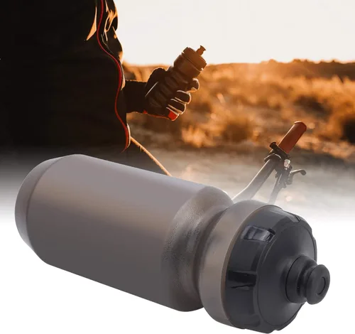 Vista 4 de VGEBY 610ML Botella de agua al aire libre Ciclismo Equipo de fitness para montaña 3 colores disponibles (gris) Sportinggoods Ciclismo Racking