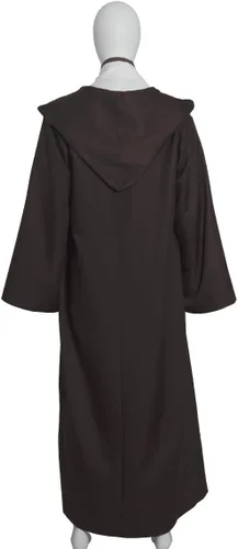 Vista 3 de Disfraz de túnica de estrella para hombre, disfraz de Halloween con capucha para cosplay