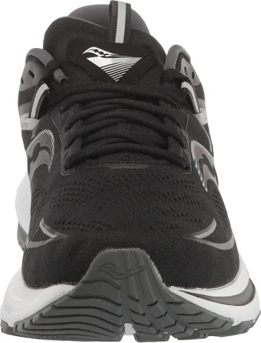 Vista 2 de Saucony Omni 21 - Tenis de correr para hombre NegroBlanco