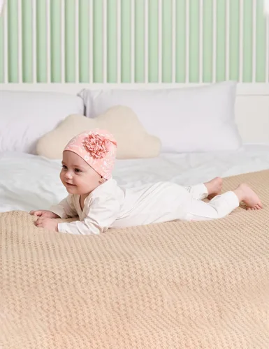 Vista 4 de Mono de manga larga con estampado floral para bebé o niña