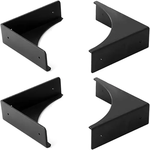 Vista 4 de 40 piezas de protectores de esquina de muebles metálicos, esquina decorativa antigua para caja de joyería, para caja de almacenamiento, joyero