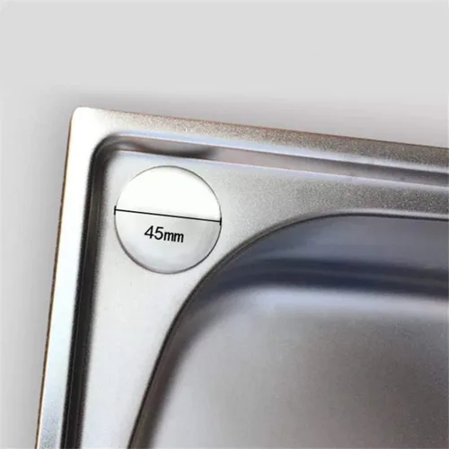 Vista 5 de NUOBESTY Fregadero para lavabo, 4 piezas, cubierta de orificio para grifo de cocina, agujero para fregadero de cocina, grifos de bañera