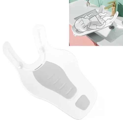 Vista 5 de Clean Rinse Baby Bather Clean Rinse Infant Bather Wash Recién nacido Bañista acostado Lavado Bebé Bañista acostado Lavado Bather Limpieza Enjuague