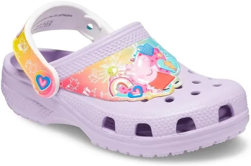 Vista 3 de Crocs Zuecos clásicos de Peppa Pig unisex para niños
