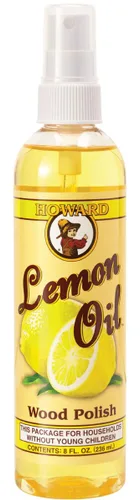 Vista 10 de HOWARD - Pulidor de madera de aceite de naranja - Revitaliza y acondiciona tus muebles de madera, seguro en madera terminada y sin terminar.
