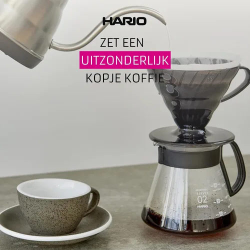 Vista 7 de Hario V60 Glass Range - Servidor de café, 12.2 fl oz, color negro