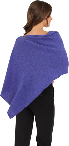 Vista 3 de CLAUDIA NICHOLE by Alashan Poncho estilo vestido, 100% cachemira