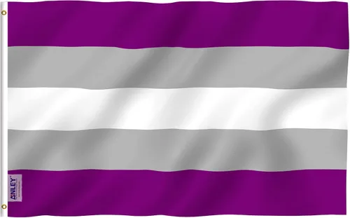 Vista 17 de Anley Fly Breeze - Bandera del orgullo abrosexual de 3 x 5 pies, color vivo y a prueba de decoloración, cabecera de lona y doble costura, banderas