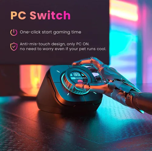 Vista 3 de Cololight Stream Desk One Touch Boot para PC Gaming Mini Teclado Controlador Personalizado