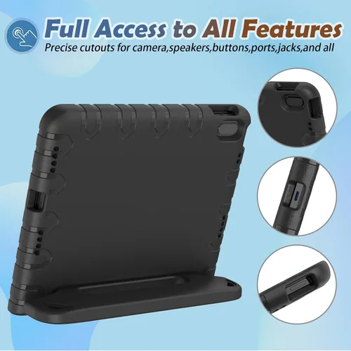Vista 4 de LTROP Funda para Niños para iPad de 11ª Generación (A16) 2025/10ª Generación (10.9 pulgadas, 2022) con Protector de Pantalla, Funda con Mango