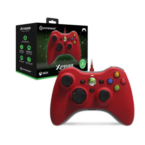 Vista 5 de Hyperkin Xenon Wired Controller for Xbox Series XS, Xbox One & Windows 1011, PC, Plug and Play Gaming Gamepad with 3.5MM Audio Jack, Impulse