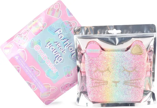 Vista 7 de Mibasies - Bolsa cruzada con diseño de gato para niñas