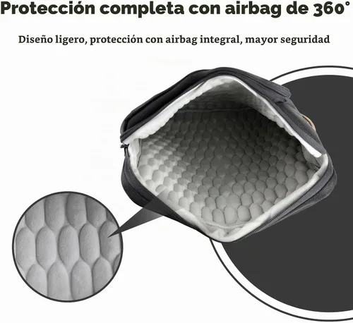 Vista 3 de NIMOSA Bolsa para portátil de 15,6 pulgadas, funda resistente al agua para portátil