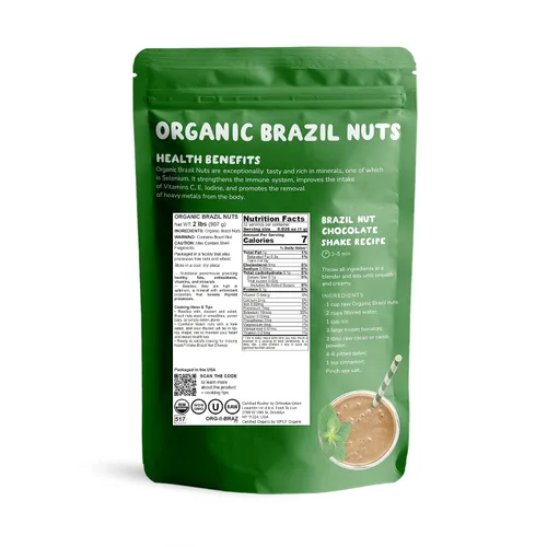 Vista 2 de Nueces de Brasil orgánicas y convencionales