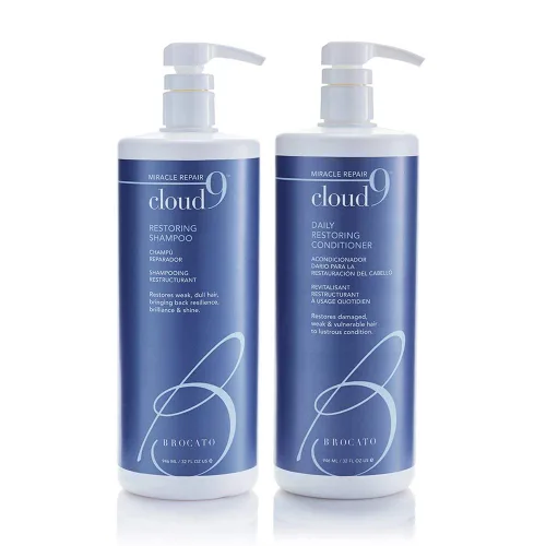 Vista 9 de Brocato Champú restaurador Cloud 9, 10 onzas líquidas Champú Miracle Repair, hidratante, hidratante y revitalizante Para cabello débil, opaco