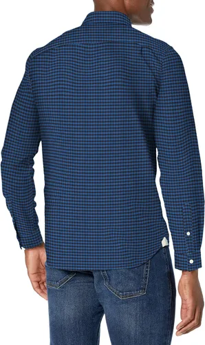 Vista 2 de Lacoste Camisa Oxford de manga larga con ajuste regular para hombre