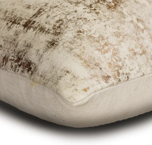 Vista 11 de The HomeCentric Fundas de almohada lumbares doradas de 12 x 14 pulgadas (11.8 x 13.8 in), de piel sintética, con diseño de animales, estilo moderno