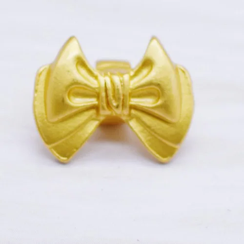 Vista 3 de Enlaces de dijes de lazo, 16 piezas de aleación de oro, conectores de joyería con bucles para aretes, collares, pulseras