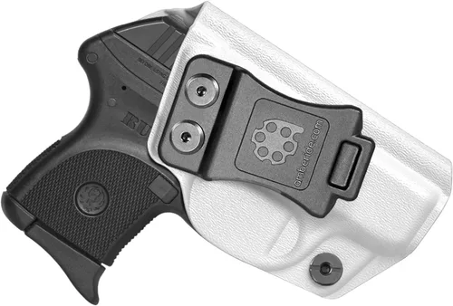 Vista 12 de Amberide IWB Kydex Holster for Ruger LCP .380, Concealed Carry, No Optic/No Laser, Adjustable Cant, Posi-Click Retention, Made in USA