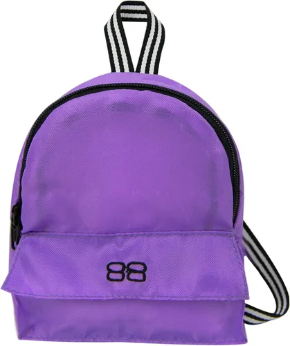 Vista 8 de Sophia's Mochila con cremallera y bolsillo frontal tamaño para muñecas de 18", Estampado floral, Estampado floral