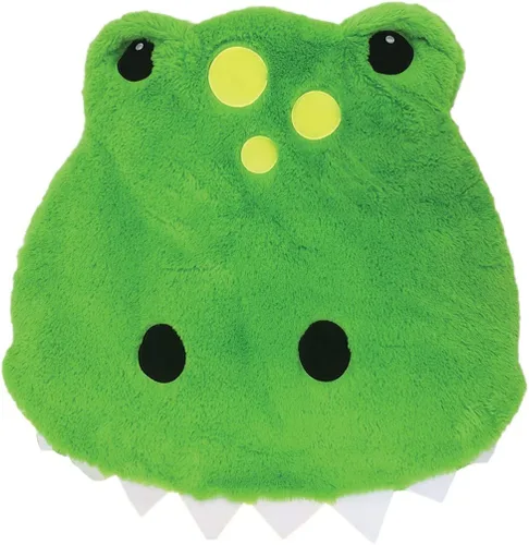 Vista 6 de iscream Dinosaur Buddy - Saco de dormir con cremallera y forro polar sintético de sherpa de 73 x 25 pulgadas