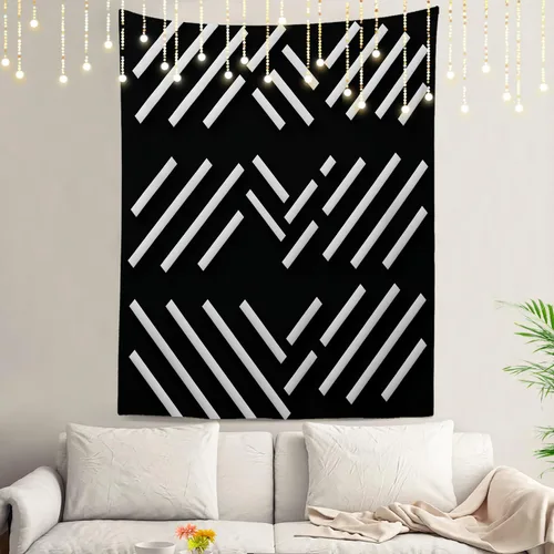 Vista 11 de Shrahala Tapiz de pared de hojas de arce otoñal, hojas rojas llameantes, fondo negro, tapiz grande para colgar en la pared, tapiz decorativo