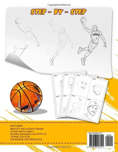 Vista 2 de How To Draw Everythink About Sport For Kids 2023 Big How To Draw Book With 20+ Characters Tutorials, Learn How To Draw Books Gifts