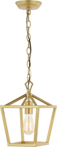 Vista 7 de JONATHAN Y JYL7601A - Lámpara de pagoda regulable y ajustable de metal LED, clásica, tradicional de estilo granja para comedor, sala de estar