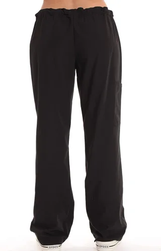 Vista 3 de Just Love Pantalones médicos sólidos tipo cargo para mujer