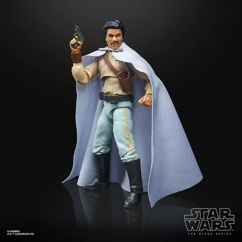 Vista 3 de STAR WARS The Black Series General Lando Calrissian - Figura coleccionable de 6 pulgadas, El regreso del Jedi, para niños de 4 años en adelante