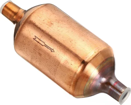 Vista 5 de PATIKIL Secador de filtro de aire acondicionado 1P, reemplazo de línea líquida de cobre puro para refrigerador de bomba de calor de CA, tono de cobre