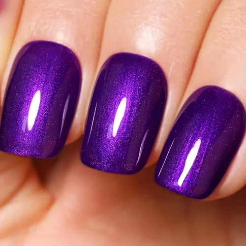 Vista 31 de Esmalte de Uñas en Gel con Purpurina, Esmalte de Uñas en Gel con Purpurina Rojo Sangre Brillante con Destellos, Esmalte de Uñas en Gel con Purpurina