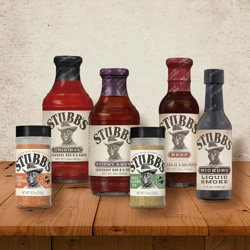 Vista 21 de Salsa de barbacoa Stubb’s, Original, Sin OMG, Sin gluten, Certificada Kosher, Sin jarabe de maíz de alta fructosa, Sabor original picante, Salsa