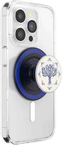 Vista 11 de Agarre para teléfono PopSockets con soporte expansible, agarre adhesivo, azul - Cobalto mate