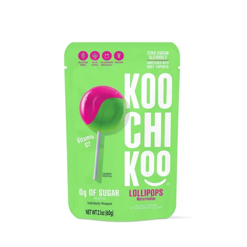 Vista 3 de Koochikoo Paletas sin azúcar con vitamina C, sandía, 10 unidades (paquete de 10)
