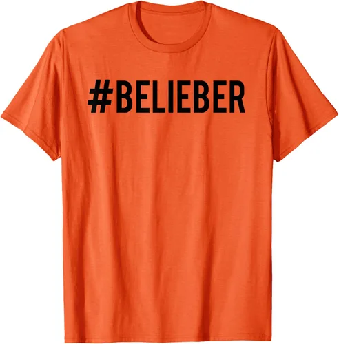 Vista 17 de Justin Bieber Camiseta oficial #Belieber Hashtag