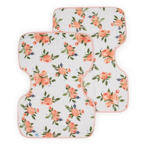 Vista 20 de Little Unicorn Paquete de 2 paños ultra absorbentes para eructos de alta calidad, suaves para la piel del bebé, tamaño más grande, diseño