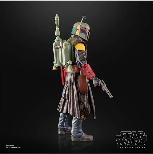 Vista 2 de STAR WARS The Black Series - Figura de Boba Fett (Salón del Trono), juguete de 15 cm, figura coleccionable de El libro de Boba Fett, para niños a