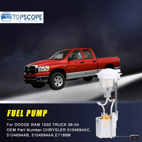 Vista 6 de FP7186M. Módulo de bomba de combustible para ensamblar E7186M para camioneta Dodge Ram 1500 modelos 2004 a 2006 (con tanque de 26 galones)
