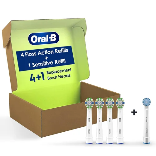 Vista 12 de Cabezales de repuesto Oral-B Floss Action para cepillo de dientes eléctrico Oral-B, paquete de 4