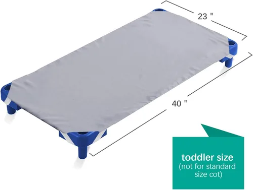 Vista 5 de 2 piezas de sábanas tamaño cuna para guardería, 23" x 40", sábana de cuna para la siesta de los niños, gris, sábana de microfibra transpirable