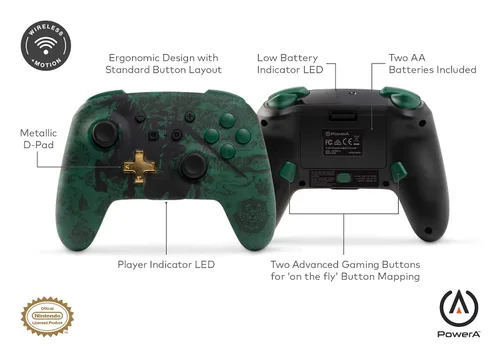 Vista 4 de Control inalámbrico de potencia mejorada para Nintendo Switch