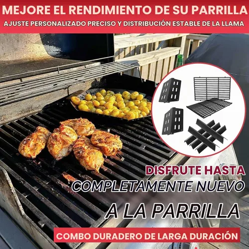 Vista 8 de Kit de Piezas de Parrilla para Weber Genesis 300 310 330 Piezas de Parrilla para Weber Genesis E330 E310 S310 S330 EP330 EP310 S320 E320 Piezas
